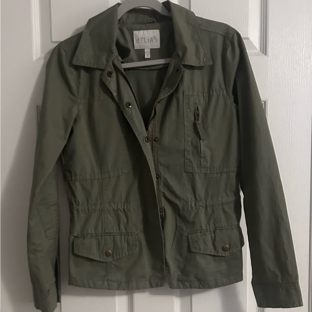 dELiA*s Women's Army Green jacket